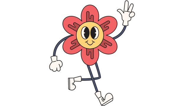 Flower walking