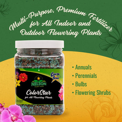 Nelson Plant Food ColorStar Outdoor & Indoor Plant Fertilizer