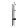 Border Concepts Square Bar Obelisk Black