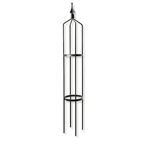 Border Concepts Square Bar Obelisk Black